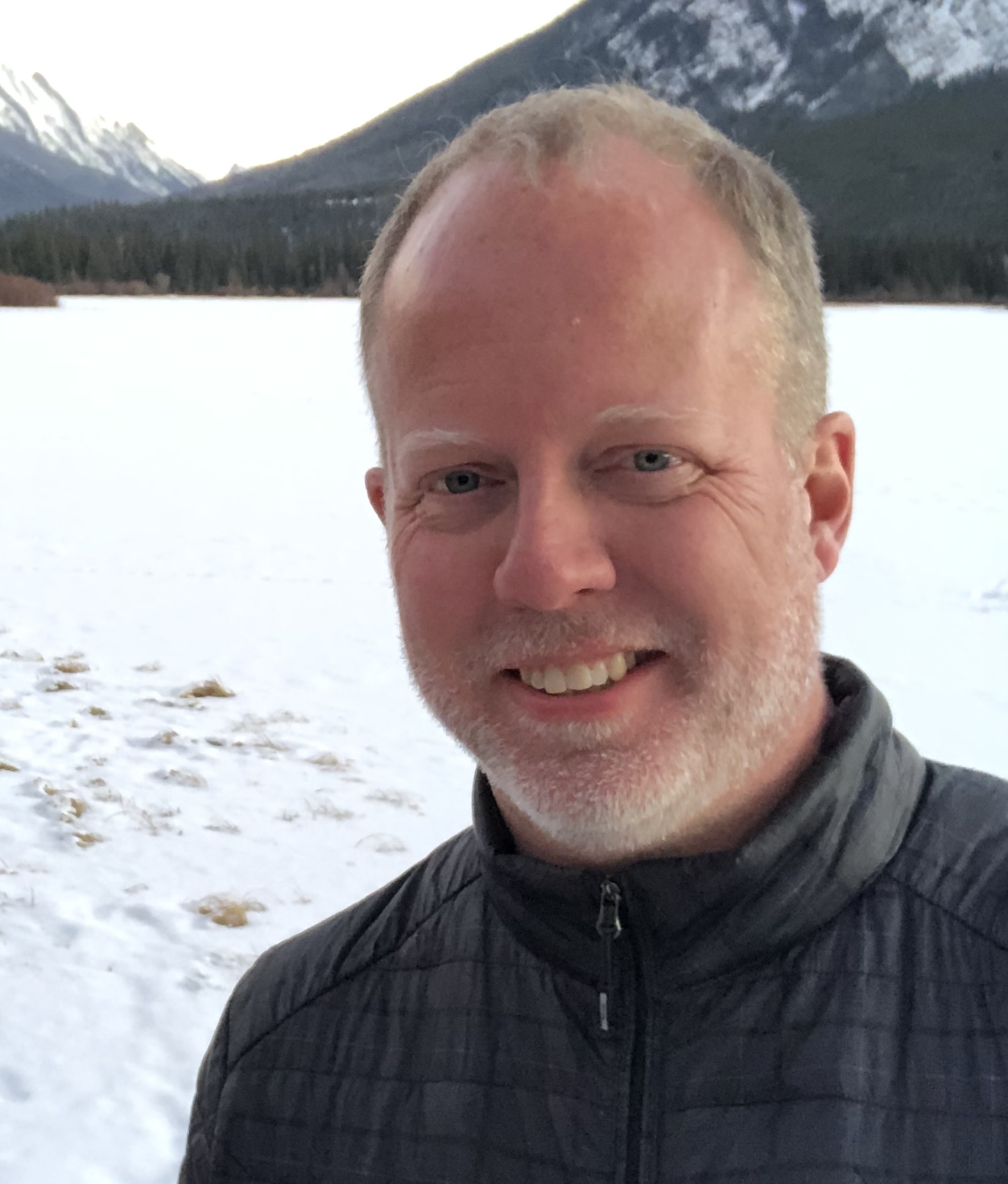 Chris MacKinnon in the Canadian Rockies